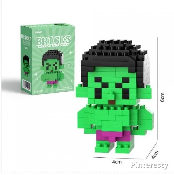 مینی فیگور لگویی هالک | Hulk Lego Figure - تصویر اصلی محصول در فروشگاه پینترستی
