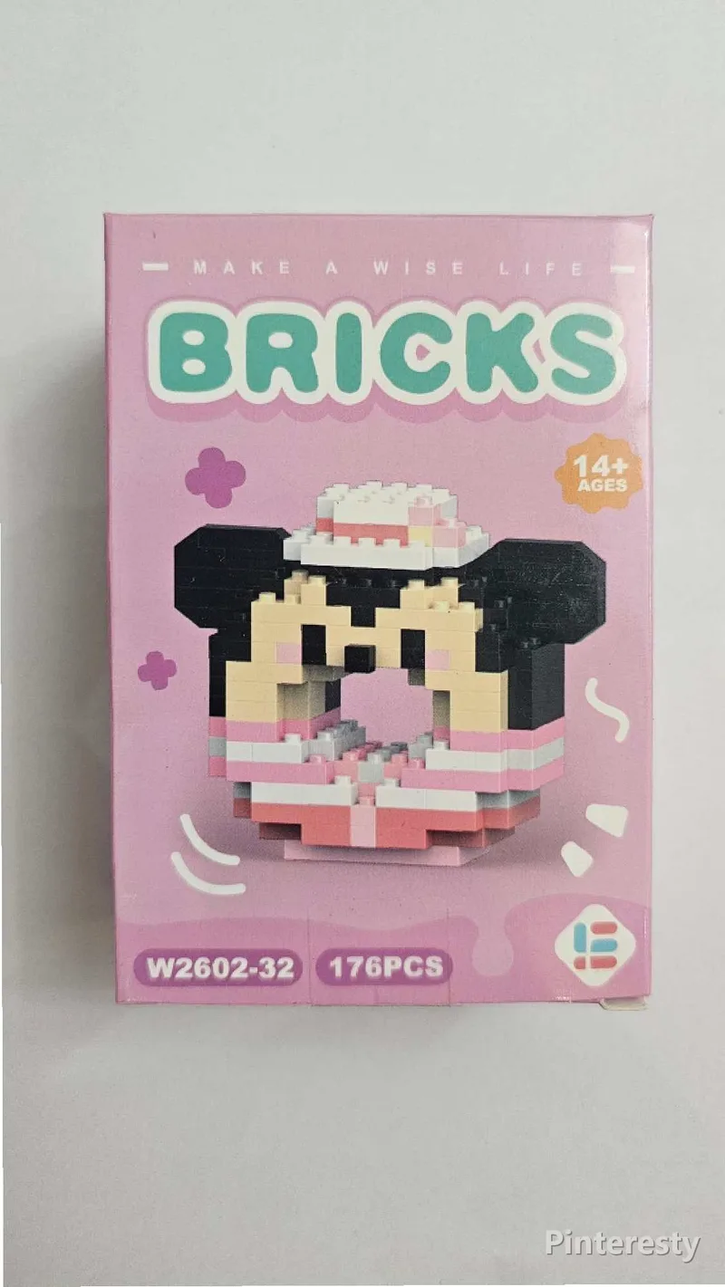 مینی فیگور لگو مدل دونات مینی موس (Minnie Mouse) - تصویر اصلی محصول در فروشگاه پینترستی