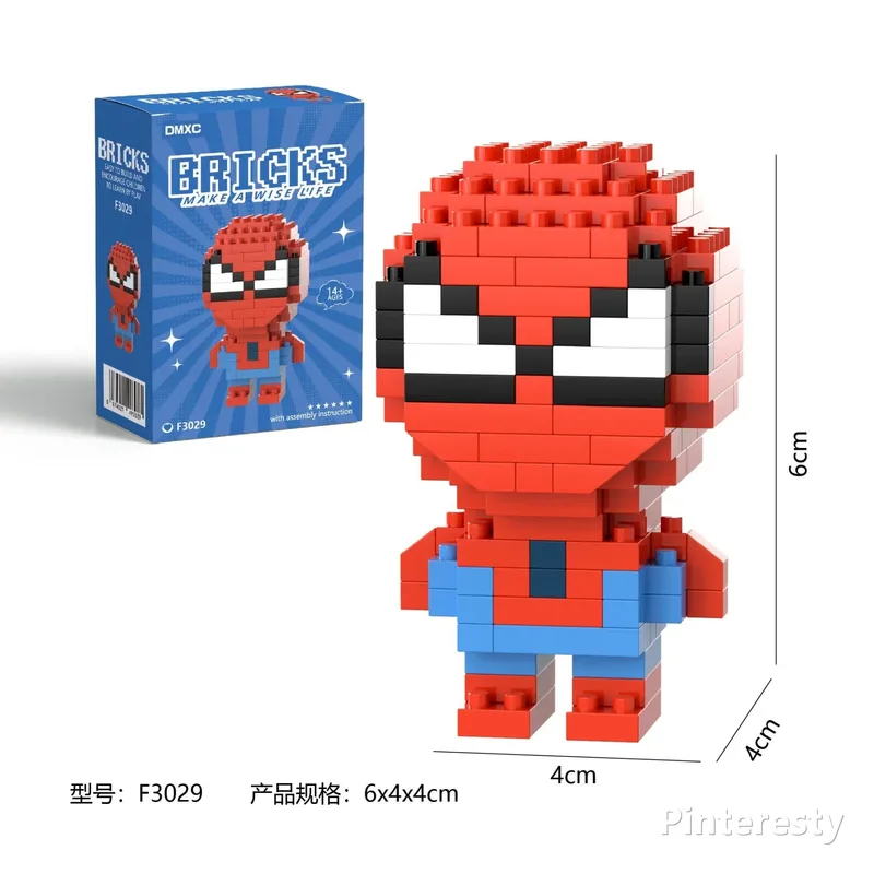 مینی فیگور لگو اسپایدرمن مدل Spider-Man - تصویر اصلی محصول در فروشگاه پینترستی