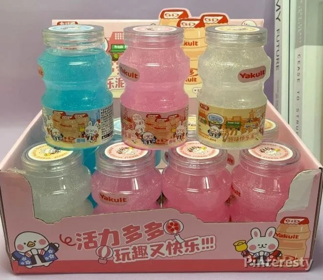 اسلایم ظرف بطری ژاپنی | Japanese Bottle Slime - تصویر اصلی محصول در فروشگاه پینترستی