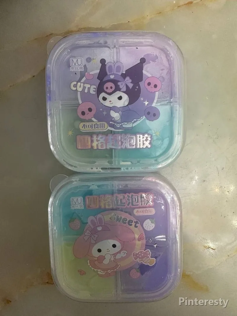 اسلایم سانریو ۴ تایی | Sanrio Slime Set - تصویر اصلی محصول در فروشگاه پینترستی